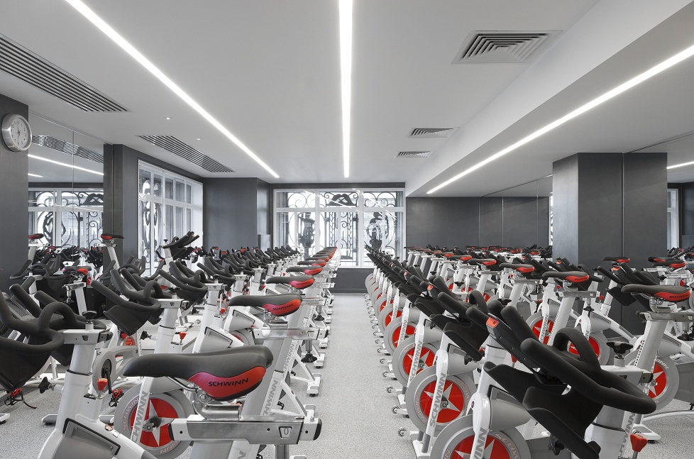 spinning studio equinox gym london