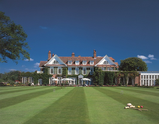 chewton glen and croquet lawn