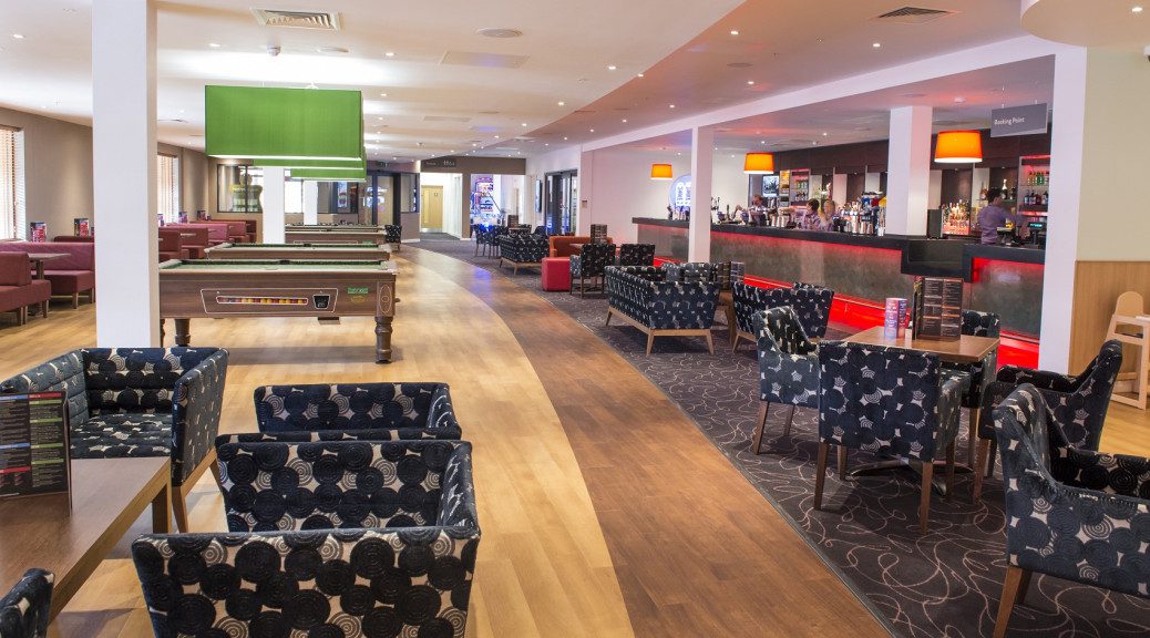 sports bar at Woburn Forest