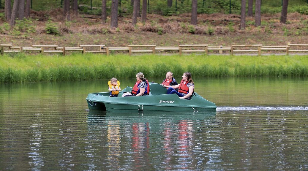 pedalos at center parcs