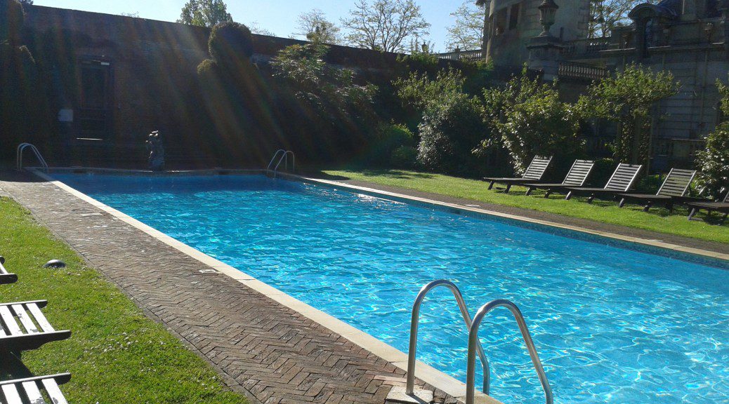 swimming pool at Cliveden House spa 