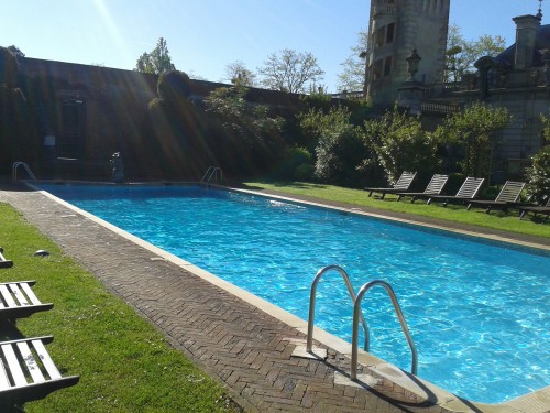 Yes, it's *that* swimming pool...