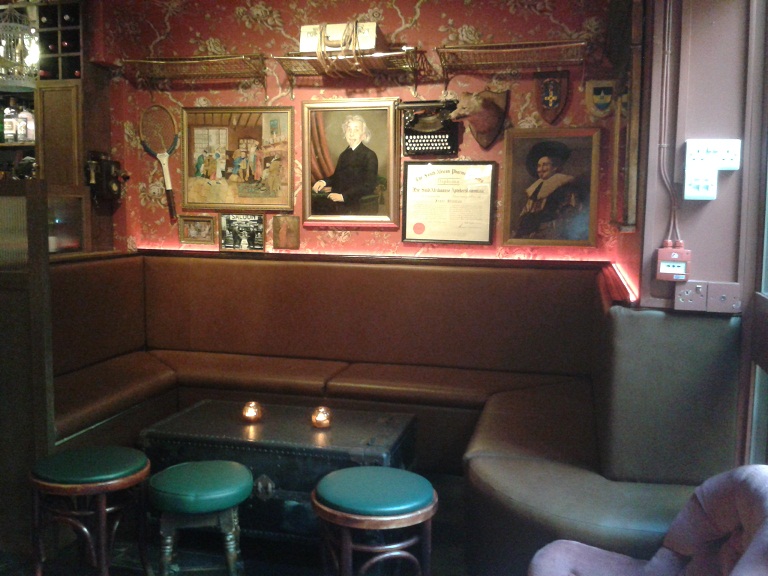 barts Chelsea speakeasy corner with pictures 