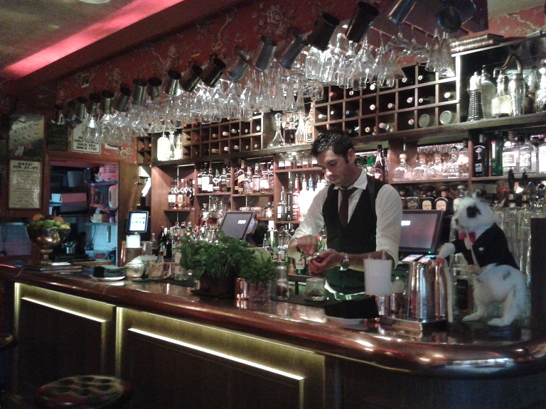barts speakeasy south kensington barts Chelsea interior