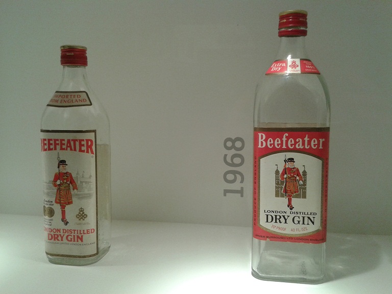 beefeater gin distillery tour gin bottles