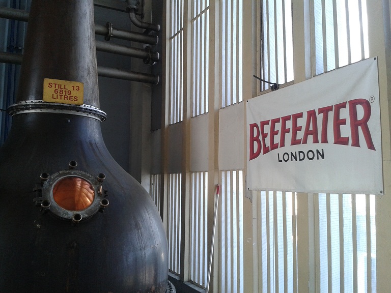 beefeater gin still