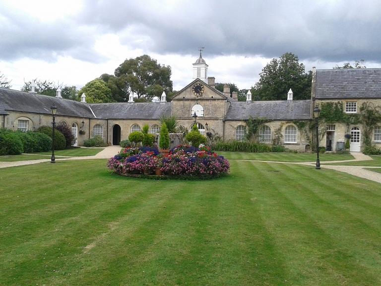 lucknam park courtyard