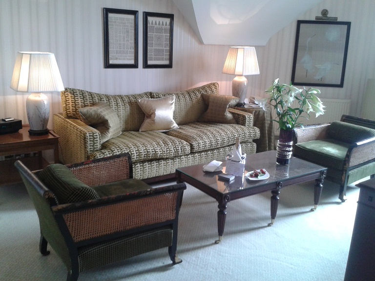 lucknam park suite lounge 