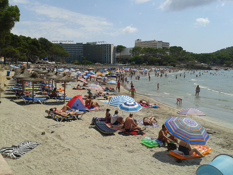 beach at Paguera