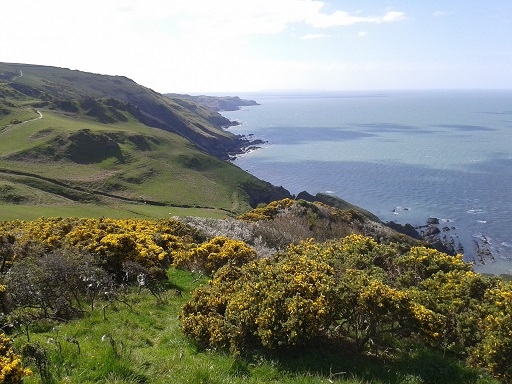 view of North Devon coast