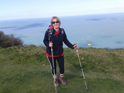a hike in Devon on the weight loss boot camp