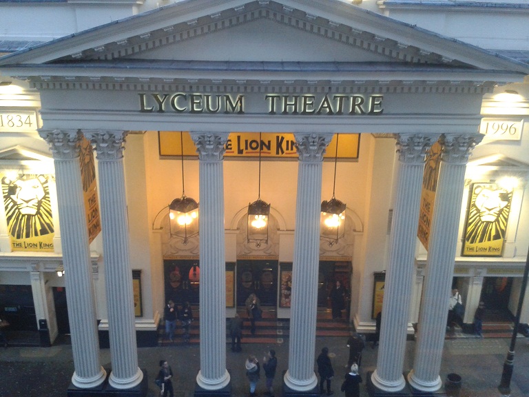 lyceum theatre lion king