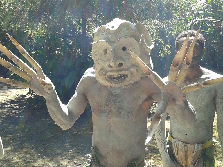 mudmen of Papua New Guinea