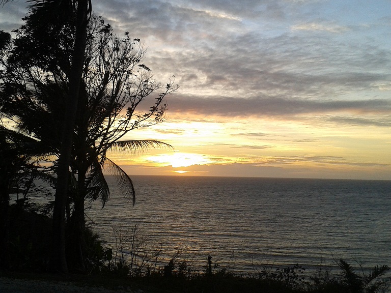 Sunrise over Tufi in Papua New Guinea