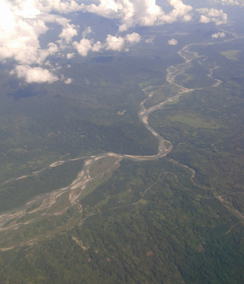 mountains in Papau New Guinea 