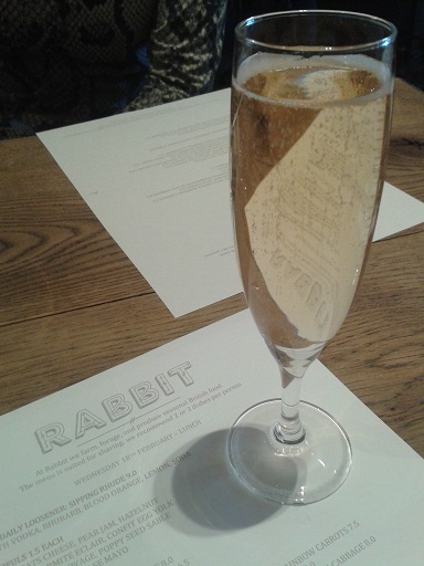 aperitif at Rabbit Restaurant