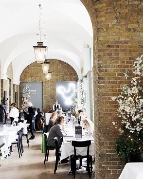 saatchi gallery restaurant gallery mess