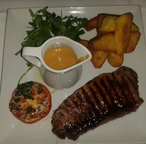 Spread Eagle Hotel Midhurst ribeye steak