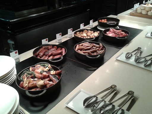 breakfast buffet at The Grove Hotel Hertfordshire