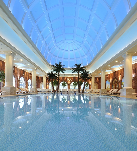 Roman pool at Nirvana Spa