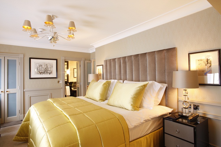 bedroom at St James's hotel London