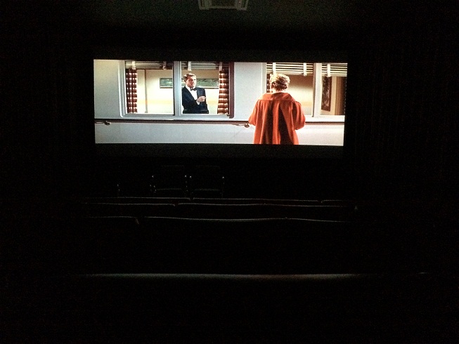 barnsley house private cinema screen