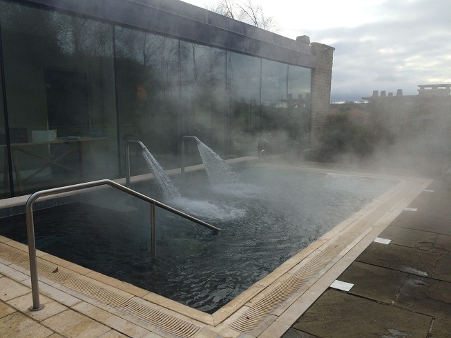 barnsley house spa hot tub