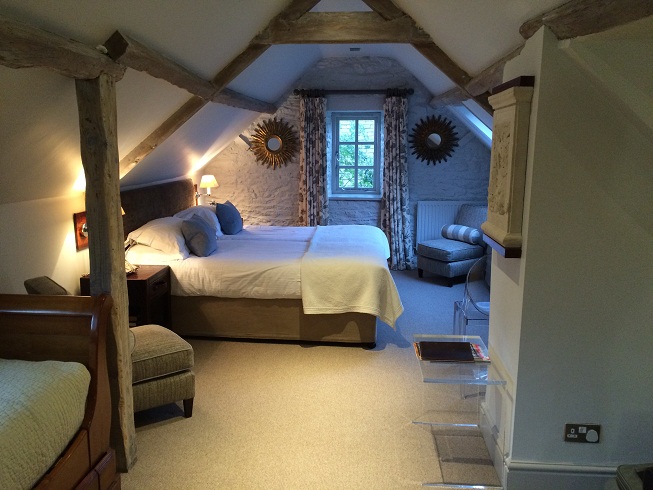 calcot manor family bedroom