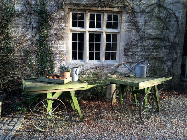 barnsley house wheelbarrows