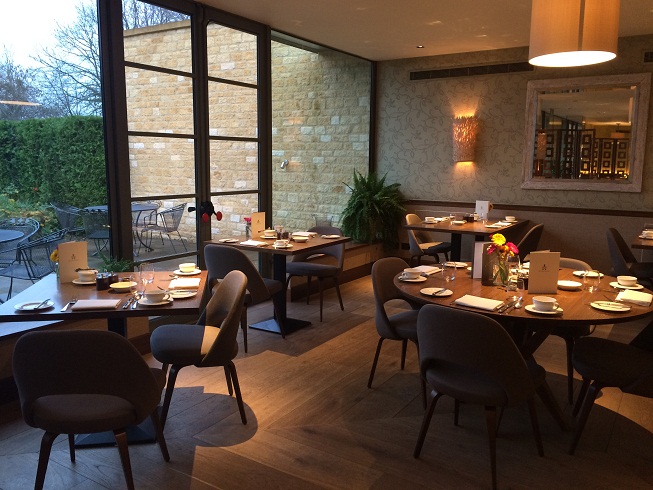 Dormy House Cotswolds Back Garden restaurant at Dormy House Cotswolds