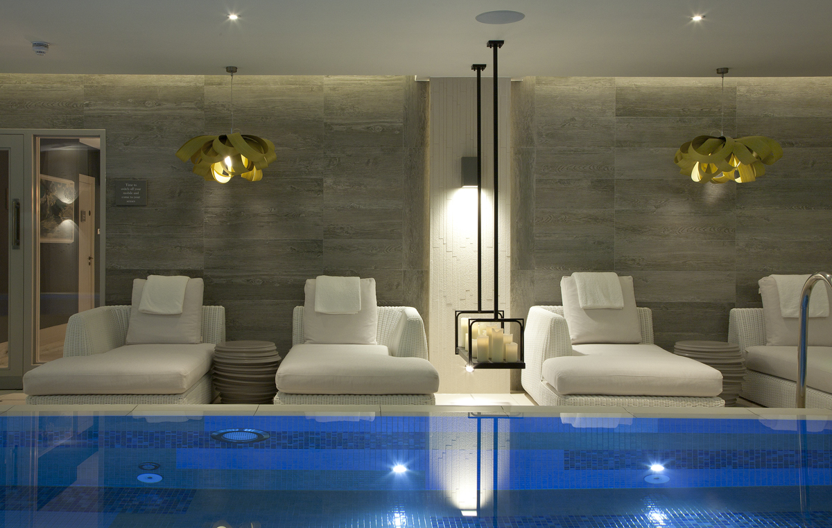 The spa at Dormy House is very smart indeed - and deeply relaxing