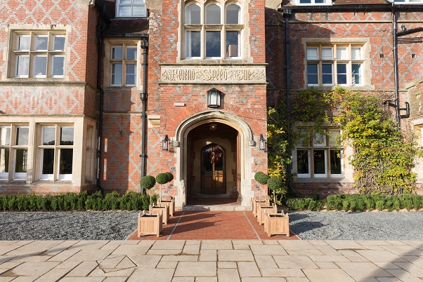 burley manor hotel entrance