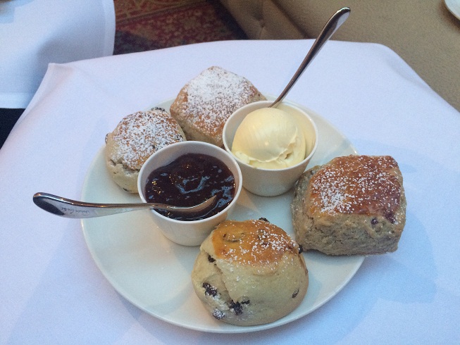 Ellenborough Park afternoon tea scones