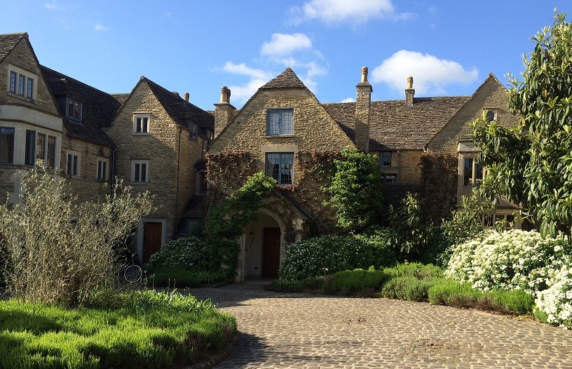 Whatley Manor entrance