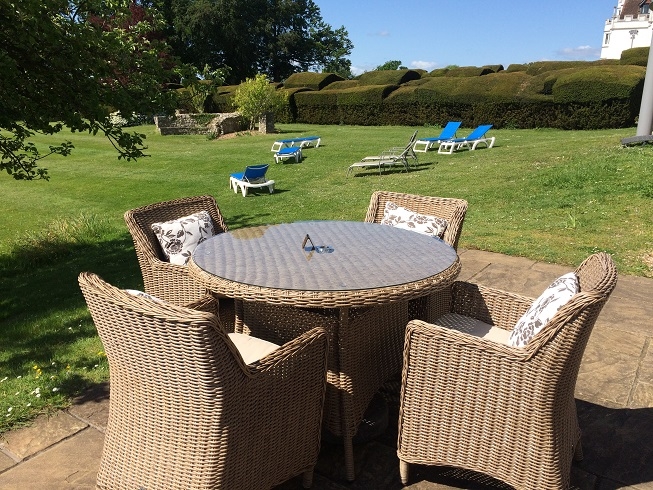 Danesfield House outdoor furniture 