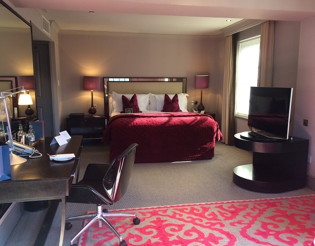 Bloomsbury hotel London double bedroom 