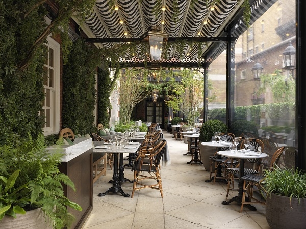 Bloomsbury hotel London Dalloway Terrace