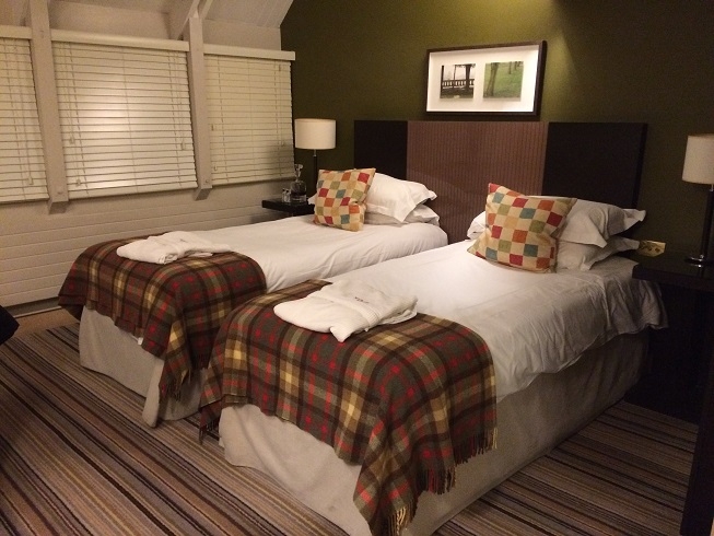 The bedrooms in the Minster Mill were modern and smart Old Swan and Minster Mill review