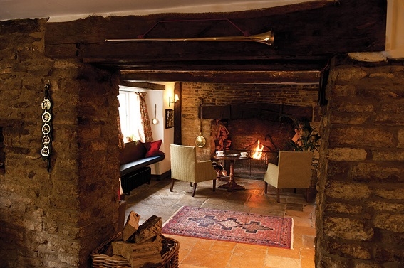 The cosy lounge at the Old Swan pub Old Swan and Minster Mill review