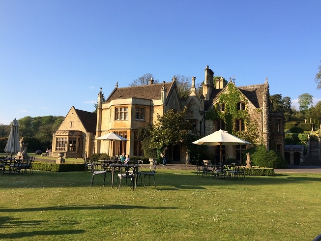 the manor house castle combe Manor House's lawns