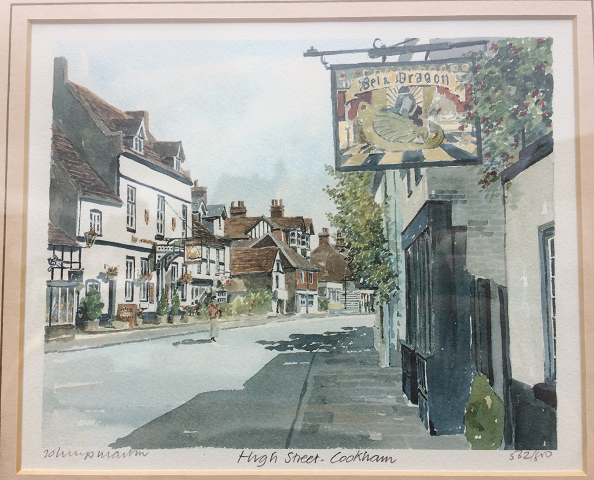 bel and the dragon cookham painting