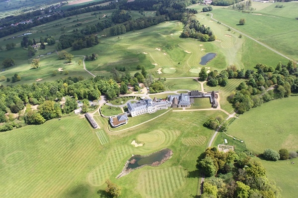 aerial picture of Bowood hotel, golf and spa 