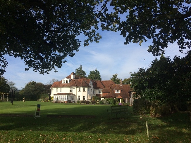 croquet lawn at Park House hotel 