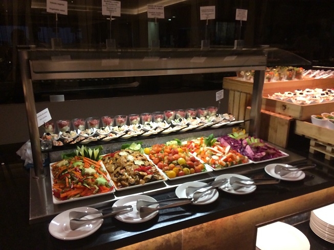 buffet food at Melia Llana Cape Verde