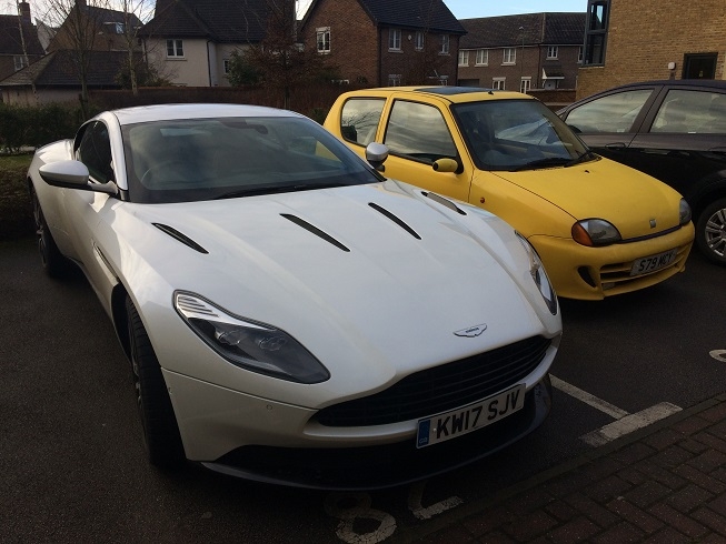 drive an aston martin DB11