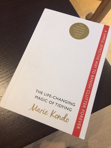 Marie Kondo's book The Life-Changing Magic of Tidying 