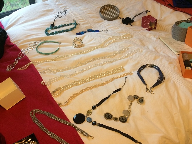 decluttering jewellery