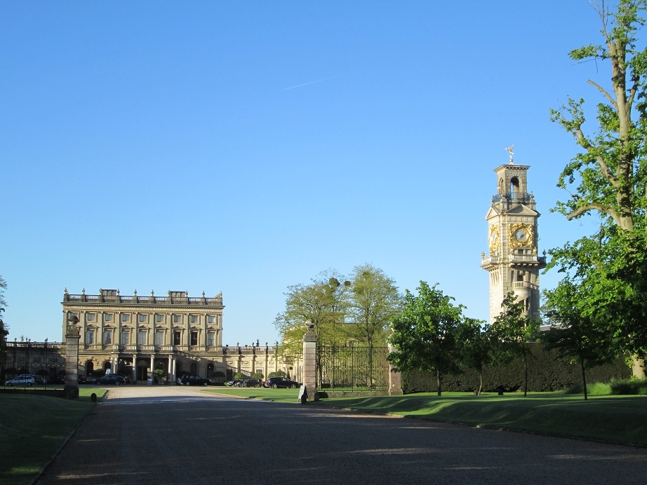 Cliveden House hotel and bell tower 