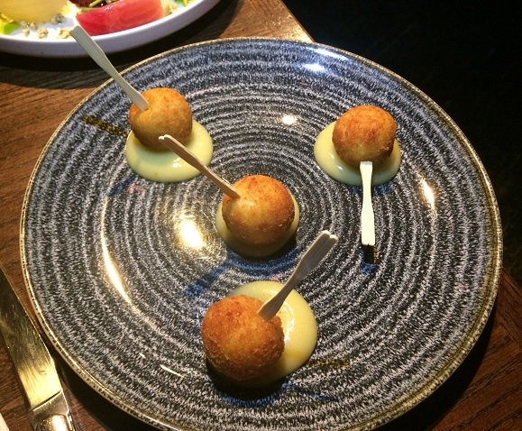 hippodrome casino goat's cheese lollipops