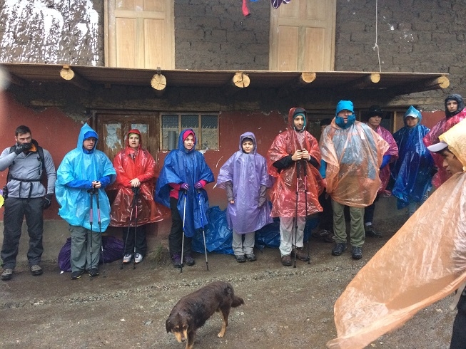 rain on the Inca Trail